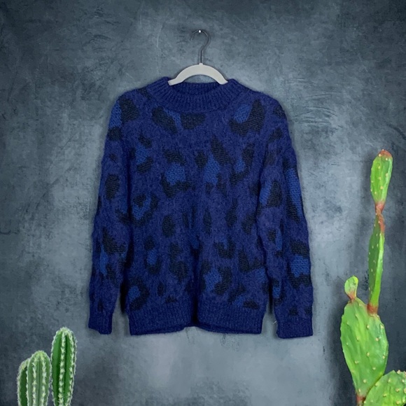 Kate Spade Sweaters - SALE!  🆕Kate Spade Leopard Print Chunky Sweater